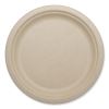 Fiber Plates, Plate, 10.1" Diameter, Natural, 800/Carton1