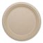 Fiber Plates, Plate, 10.1" Diameter, Natural, 800/Carton1