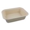 Fiber Containers, 60 oz, 7.5 x 9.8 x 2.7, Natural, Paper, 400/Carton1