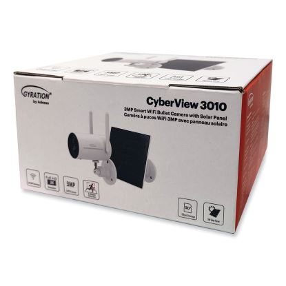 Cyberview 3010 3MP Smart Wifi Bullet Camera with Solar Panel, 2304 x 1296 Pixels1