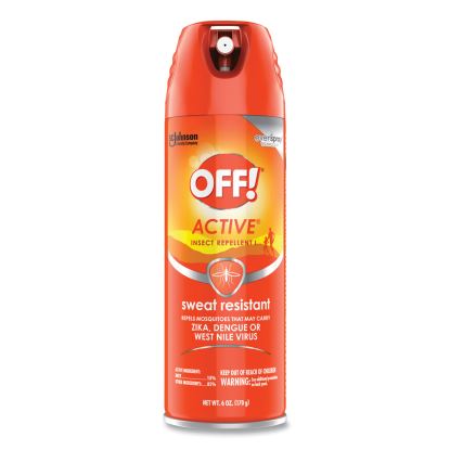 ACTIVE Insect Repellent, 6 oz Aerosol Spray, 12/Carton1