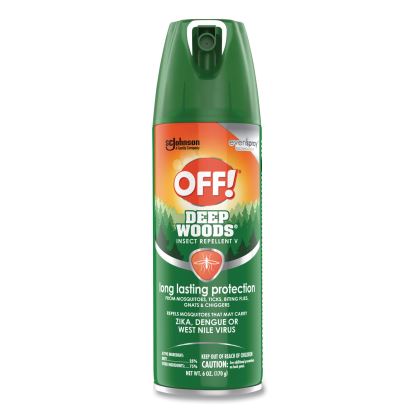 Deep Woods Insect Repellent, 6 oz Aerosol Spray, 12/Carton1