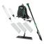 Excella Floor Finishing Kit, 20" Head, 48" to 65" Black/Green Plastic Handle1