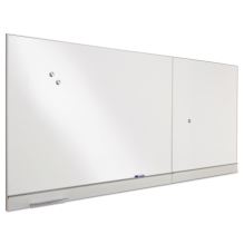 Polarity Magnetic Dry Erase White Board, 48 x 32, White Surface, Silver Aluminum Frame1