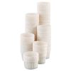 Paper Portion Cups, 4 oz, White, 250/Bag, 20 Bags/Carton2