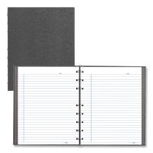 NotePro Notebook, 1-Subject, Medium/College Rule, Cool Gray Cover, (75) 9.25 x 7.25 Sheets1