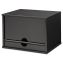 Midnight Black Collection Desktop Organizer, 5 Compartments, MDF, 13.3 x 10.5 x 9.4, Black, Ships in 1-3 Business Days1