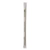 Renewable and Compostable PHA Straws, 10.25", Natural White, 1,250/Carton1