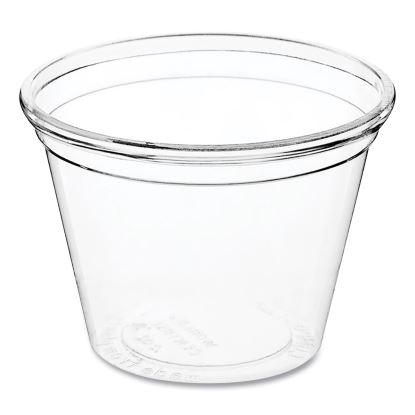 PLA Clear Cold Cups, 1 oz, Clear, 3,000/Carton1