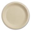 Fiber Plates, 7" dia, Natural, 1,000/Carton1