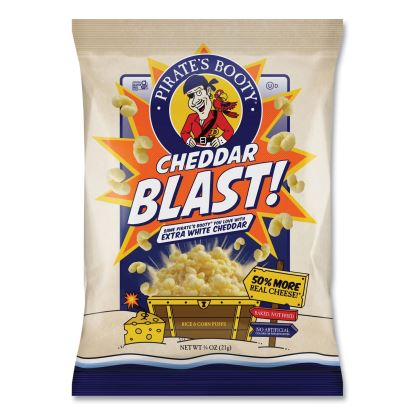 Cheddar Blast, Cheddar, 0.75 oz Bag, 16/Carton, Ships in 1-3 Business Days1