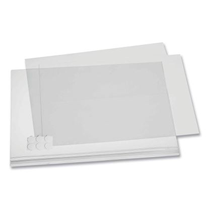 Self-Adhesive Water-Resistant Sign Holder, 11 x 17, Clear Frame, 5/Pack1