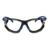 Solus 1000 Series Safety Glasses, Black/Blue Plastic Frame, Clear Polycarbonate Lens1