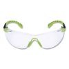 Solus 1000-Series Safety Glasses, Black/Green Plastic Frame, Clear Polycarbonate Lens1