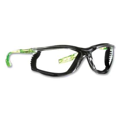 Solus CCS Series Protective Eyewear, Green Plastic Frame, Clear Polycarbonate Lens1