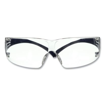 SecureFit Protective Eyewear, 200 Series, Dark Blue Plastic Frame, Clear Polycarbonate Lens1