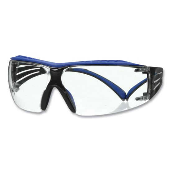SecureFit Protective Eyewear, 200 Series, Blue/Gray Plastic Frame, Clear Polycarbonate Lens1