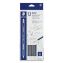 Woodcase Pencil, HB #2, Black Lead, Blue/White Barrel, 12/Pack1