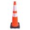 Traffic Cone, 10.75 x 10.75 x 28, Orange/Silver/Black1