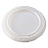 Portion Cup Lids, Fits 1 oz Squat Portion Cups, Clear, 125/Sleeve, 20 Sleeves/Carton1