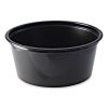 Portion Cups, 3.25 oz, Black, 125/Sleeve, 20 Sleeves/Carton1