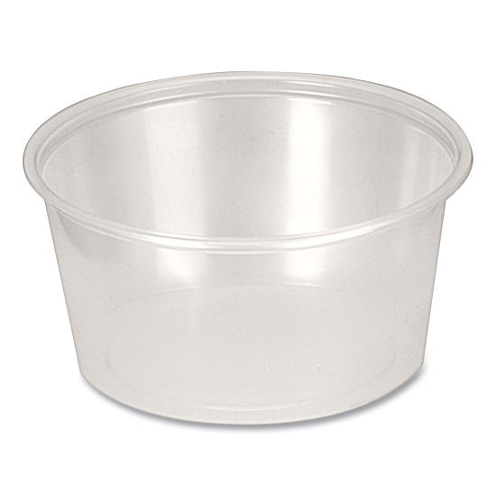 Portion Cups, 4 oz, Clear, 250/Sleeve, 10 Sleeves/Carton1