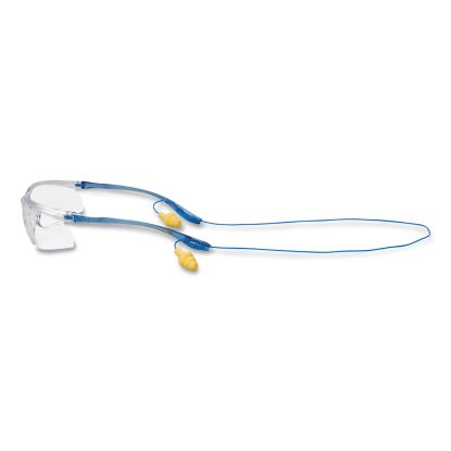 Virtua Sport CCS Protective Eyewear, Blue Plastic Frame, Clear Polycarbonate Lens1