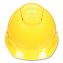 SecureFit H-Series Hard Hats, H-700 Vented Cap with UV Indicator, 4-Point Pressure Diffusion Ratchet Suspension, Yellow1