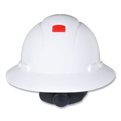 SecureFit H-Series Hard Hats, H-800 Hat with UV Indicator, 4-Point Pressure Diffusion Ratchet Suspension, White1