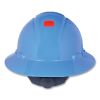 SecureFit H-Series Hard Hats, H-800 Hat with UV Indicator, 4-Point Pressure Diffusion Ratchet Suspension, Blue1