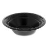 Placesetter Deluxe Laminated Foam Dinnerware, Bowl, 4 oz, Black 1,250/Carton1