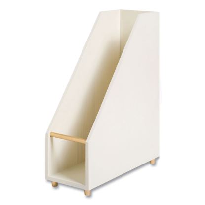 Juliet Magazine Holder, 3.75 x 9.75 x 11.77, White1