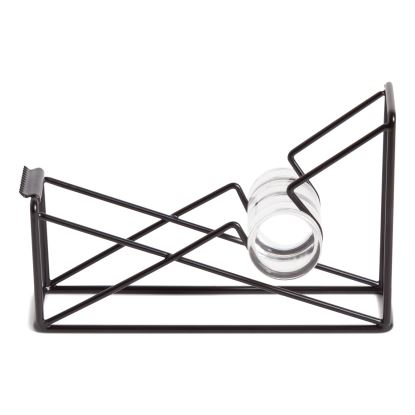 Vena Tape Dispenser, 1" Core, Metal, Black1