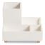 Juliet Compartment Cup, 6.25"w x 6.25"d x 4.75h", White1