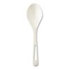 TPLA Compostable Cutlery, Soup Spoon, White, 1,000/Carton1