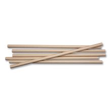 Sustainable Kraft Paper Straws, 8", 6,000/Carton1