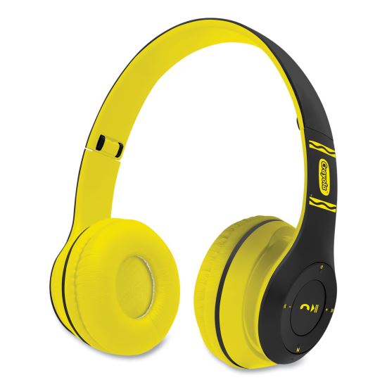 Boost Active Wireless Headphones, Black/Yellow1