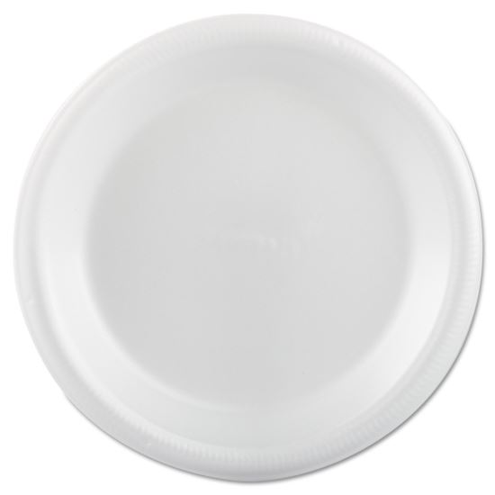 Foam Dinnerware, Plate, 9", White, 25/Pack, 20 Packs/Carton1