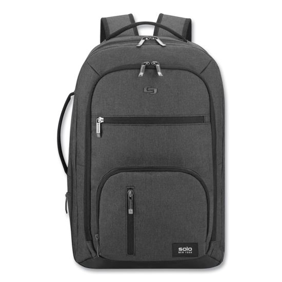 Grand Travel TSA Backpack, 17.3”, 11.88 x 7 x 19, Dark Gray1