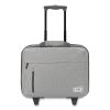Re:Start Underseat Rolling Case, 15.6”, 16 x 6 x 14, Light Gray1