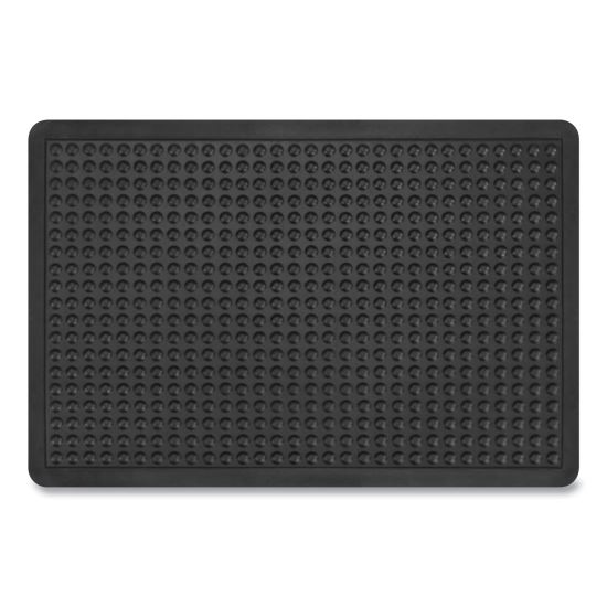 Bubble Flex Anti-Fatigue Mat, Rectangular, 24 x 36, Black1