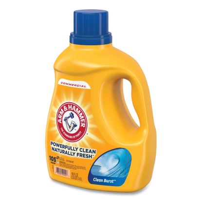 Dual HE Clean-Burst Liquid Laundry Detergent, 105 oz Bottle, 4/Carton1