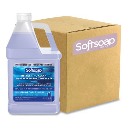 Liquid Hand Soap Refills, Refreshing Clean, 128 oz, 4/Carton1