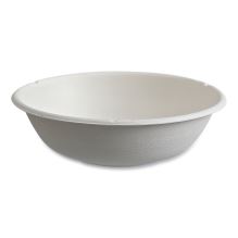 Vanguard Renewable and Compostable Sugarcane Bowls, 16 oz, White, 800/Carton1