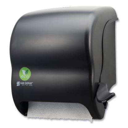 Ecological Green Towel Dispenser, 12.49" x 8.6" x 12.82", Black1