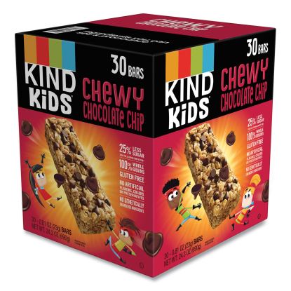 Kids Chewy Chocolate Chip, 8.1 oz Bars, 30/Pack, Ships in 1-3 Business Days1