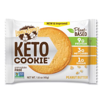 Keto Peanut Butter Cookie, 1.6 oz Packet, 12/Pack, Ships in 1-3 Business Days1