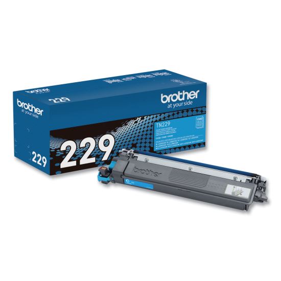 TN229C Toner, 1,200 Page-Yield, Cyan1