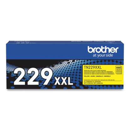 TN229XXLY Super High-Yield Toner, 4,000 Page-Yield, Yellow1