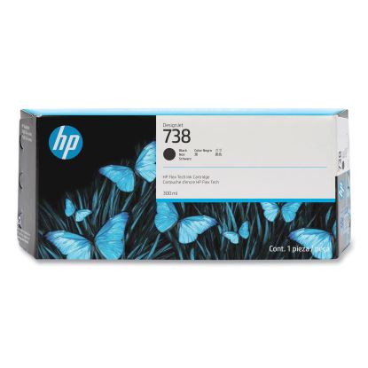 HP 738 (498N8A) Black Original DesignJet Ink Cartridge1